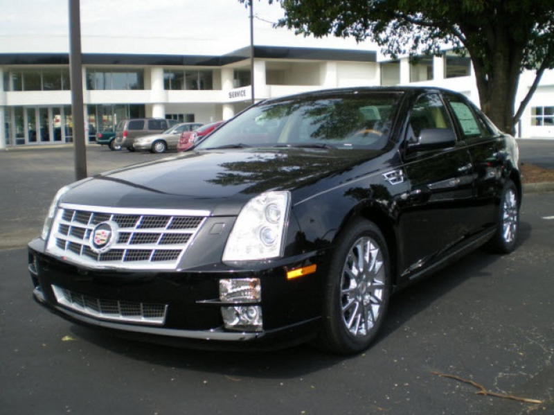 2010 Cadillac STS Black