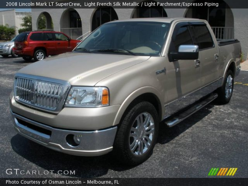 2008 Lincoln Mark LT SuperCrew in Light French Silk Metallic. Click to ...