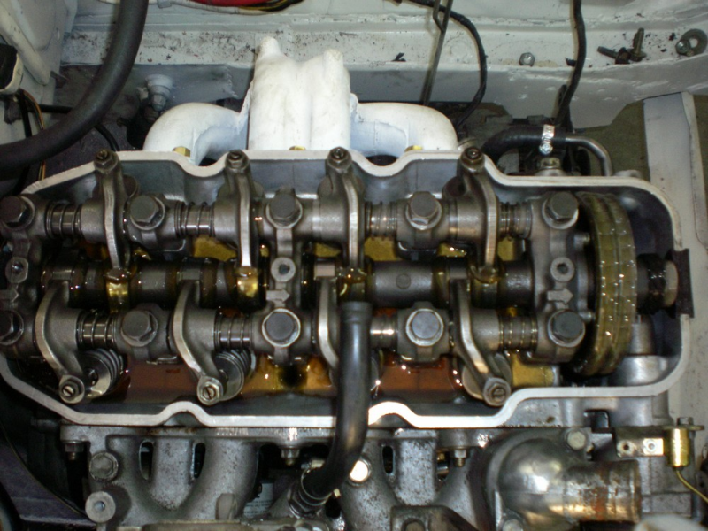 Mazda 1300 Engine Change