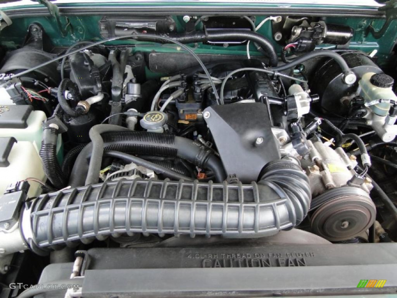 1999 Mazda B-Series Truck B4000 SE Extended Cab Engine Photos