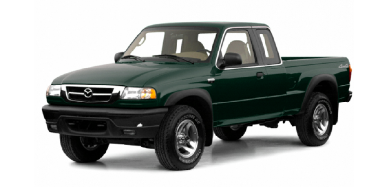 Available in 2 styles: 2001 Mazda B4000 4x4 Cab Plus 4 125.9" WB shown