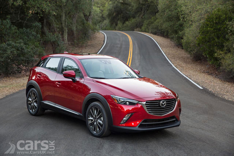Photos of the new 2015 Mazda CX-3, a compact SUV based on the Mazda2 ...