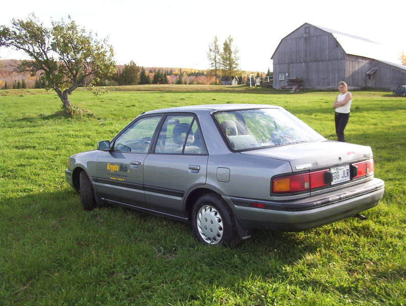 Picture of 1990 Mazda Protege 4 Dr SE Sedan, exterior