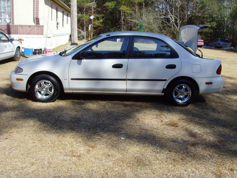 1995 Mazda Protege 4 Dr LX Sedan, Older Pic from when I put the new ...