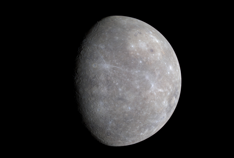 Here’s a cool Mercury wallpaper captured by NASA’s MESSENGER ...