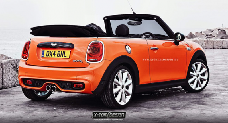 New 2015 Mini Rendered In Coupe, Roadster and Convertible Forms