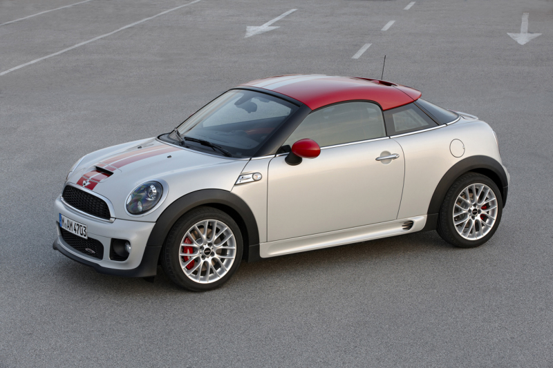 It’s finally here: the 2012 Mini Cooper Coupe.