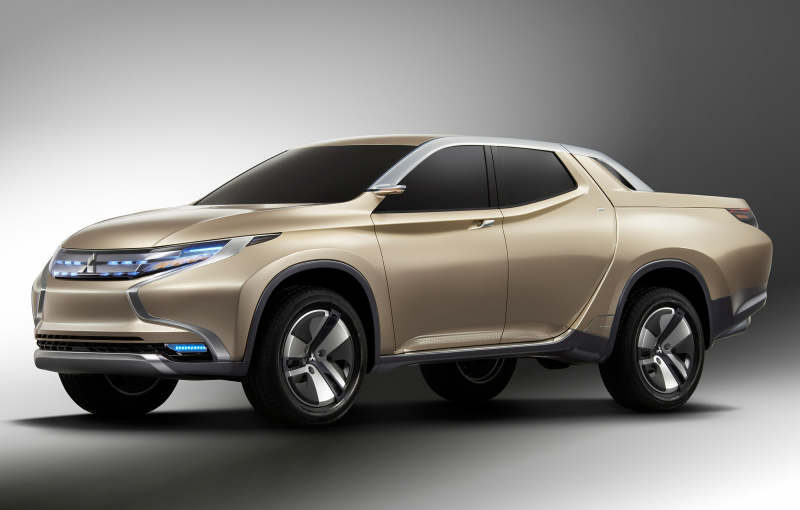 Mitsubishi Previews New L200 with Hybrid Pickup Concept - Photo ...