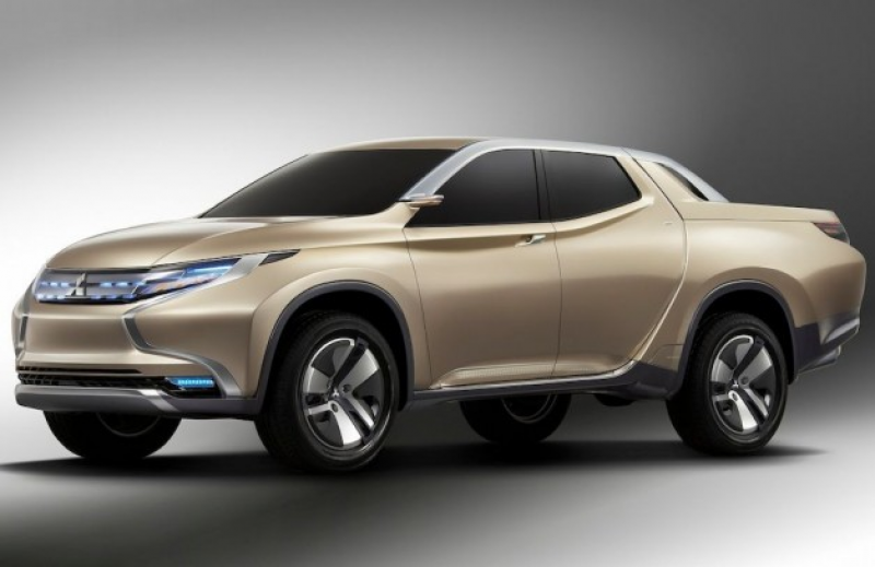 2013 Geneva: Mitsubishi’s GR-HEV Concept is a diesel hybrid pickup ...