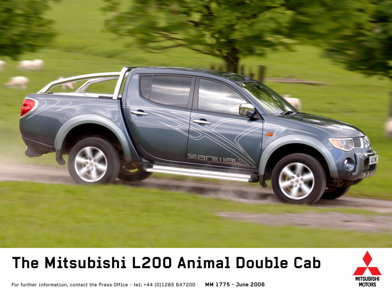 The Mitsubishi L200 Animal Double Cab