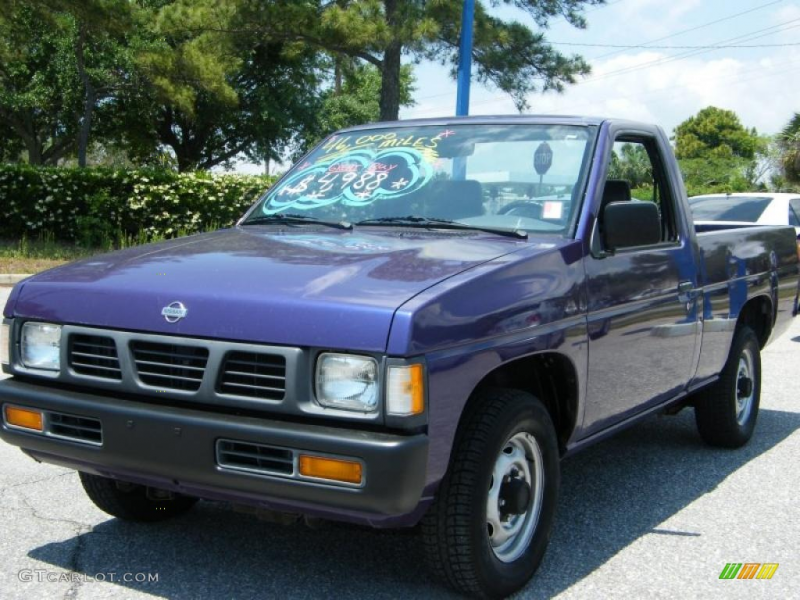 1996 Nissan Hardbody Truck Regular Cab - Royal Blue Metallic Color ...