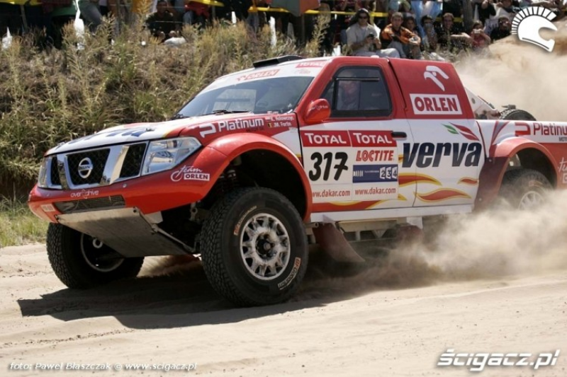 Nissan Navara rajd Dakar 2009