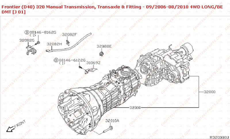 320 Manual Transmission, Transaxle & Fitting