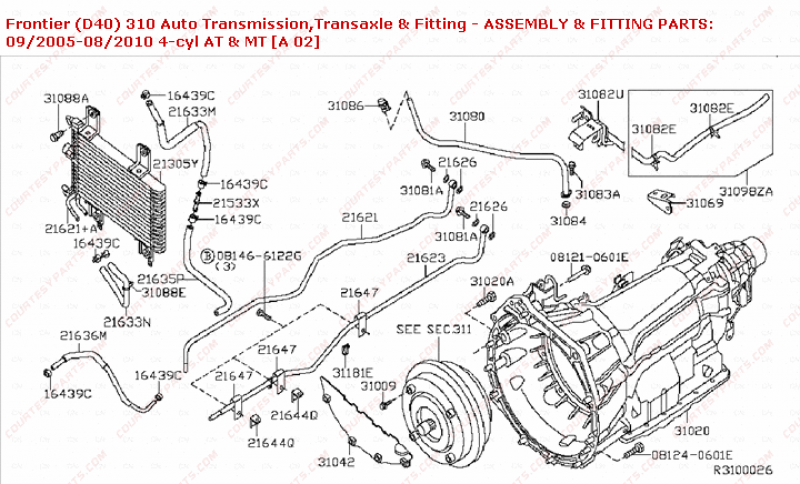 310 Auto Transmission,Transaxle & Fitting