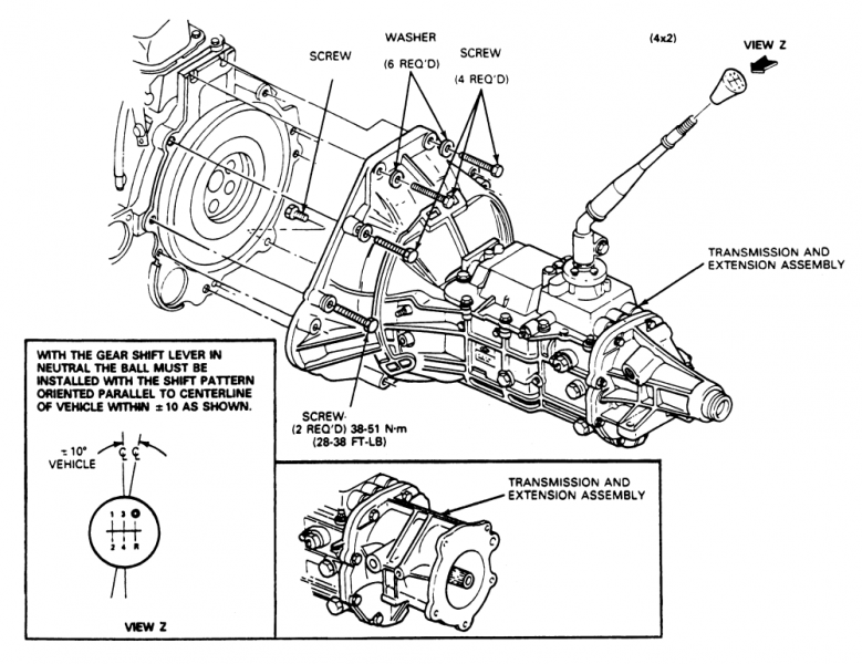 Nissan Frontier Manual Transmission Diagram