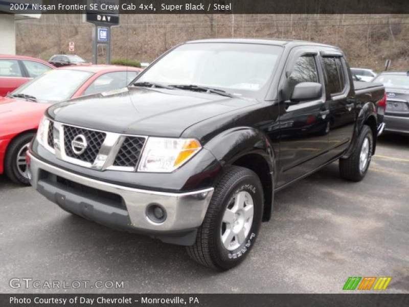 2007 Nissan Frontier SE Crew Cab 4x4 in Super Black. Click to see ...