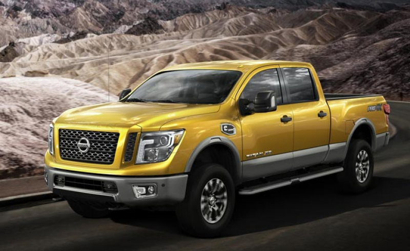 unveiled the all-new diesel powered Nissan Titan full-size pickup ...