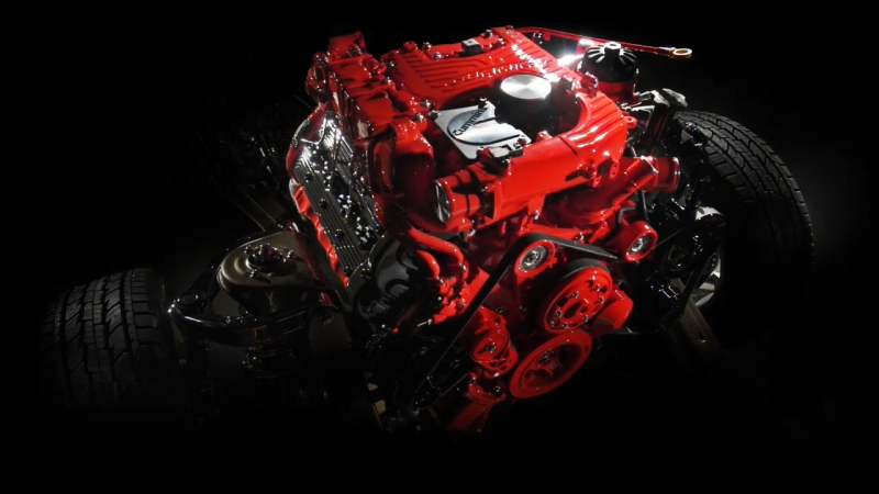 All New Nissan Titan XD 2016 engine