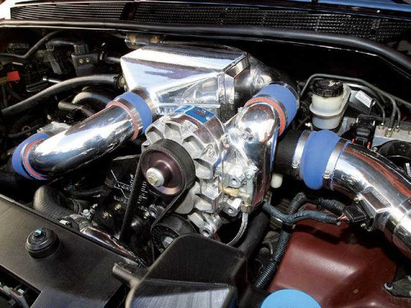 2004 Nissan Titan Xcab Supercharged V8 Engine Photo 4