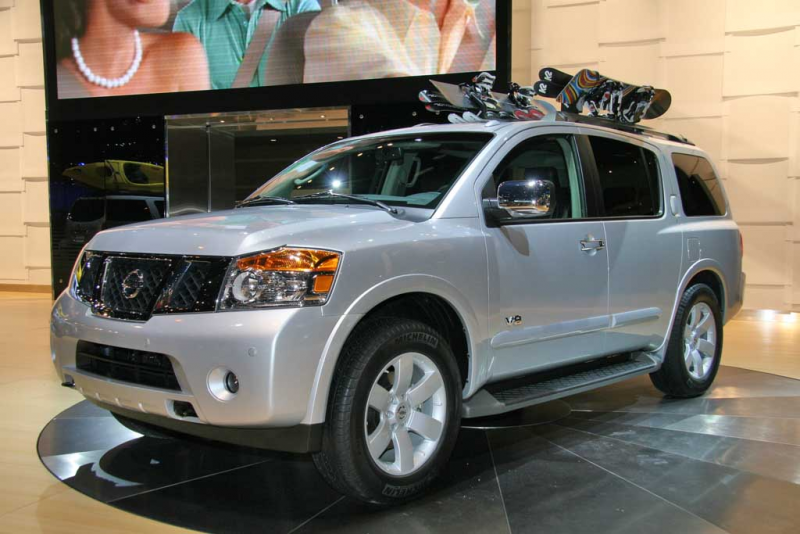 2008 Nissan Armada, Chicago Auto Show