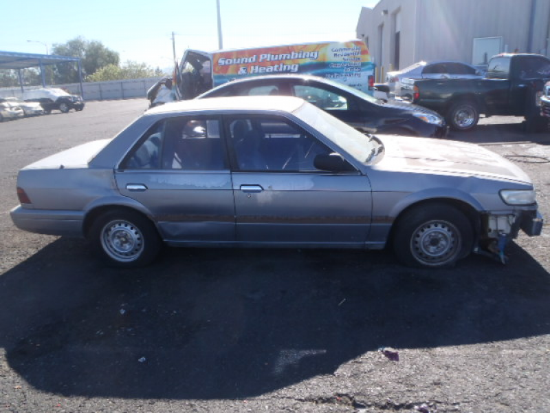 Salvage 1990 gray Nissan Stanza with VIN JN1FU21P3LX822957 on auction ...