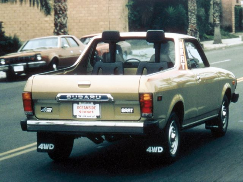 Subaru BRAT (1977 – 1981).