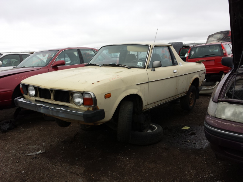 22 - 1979 Subaru BRAT Down on the Junkyard - Picture courtesy of ...