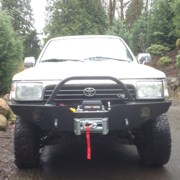 ... -1995 Toyota Pickup / 4Runner Open Top Weld Together Winch Bumper Kit