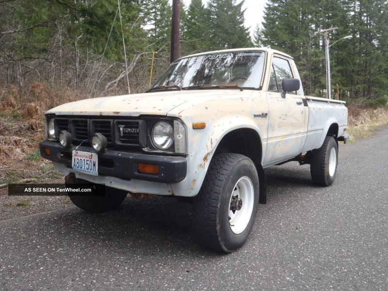 1981 Toyota Pickup Truck 4x4 22r Hilux Other photo 4