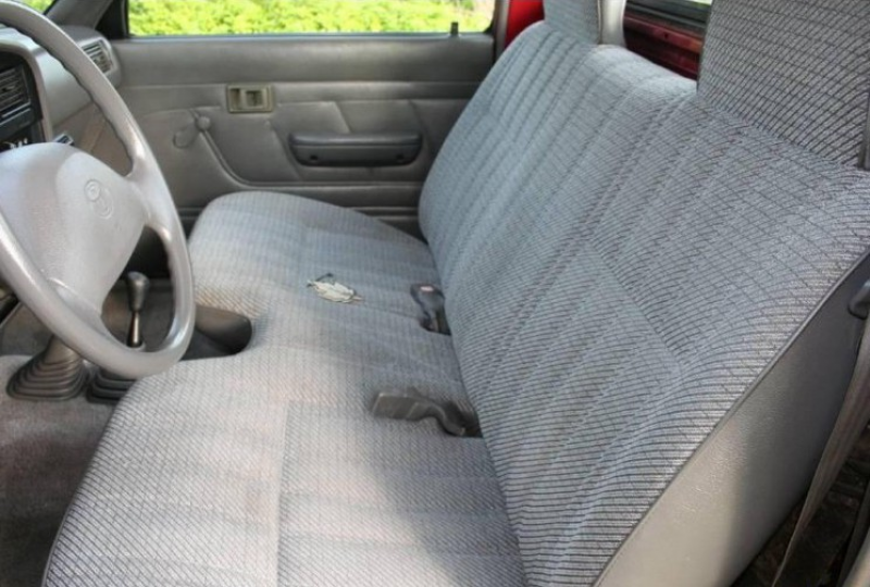 toyota pickup 2 wheel drive custom exact seat covers solid bench seat ...