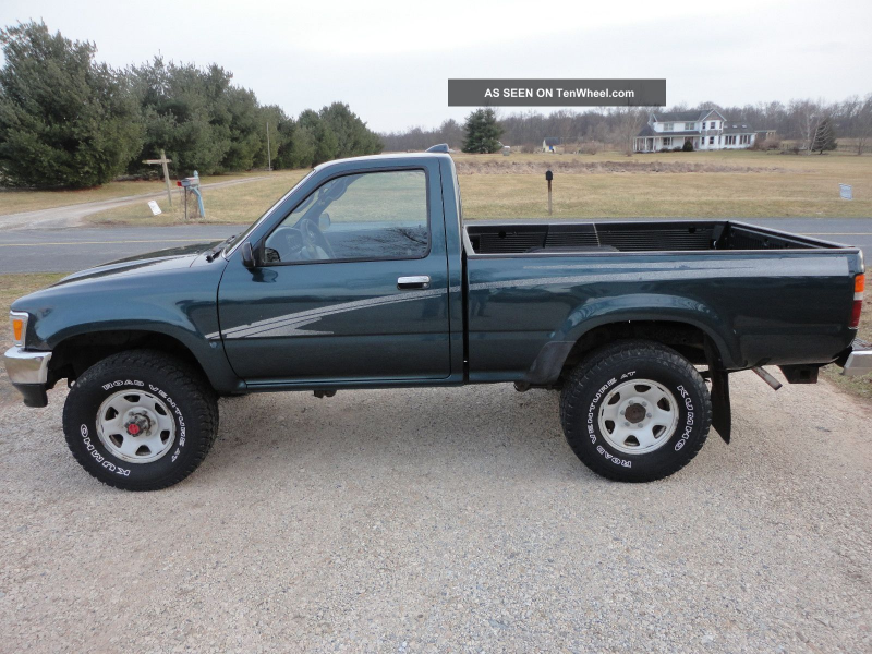1995 Toyota Truck 4x4 4wd 4 Cylinder 5 Speed Pre Tacoma Hilux Truck ...