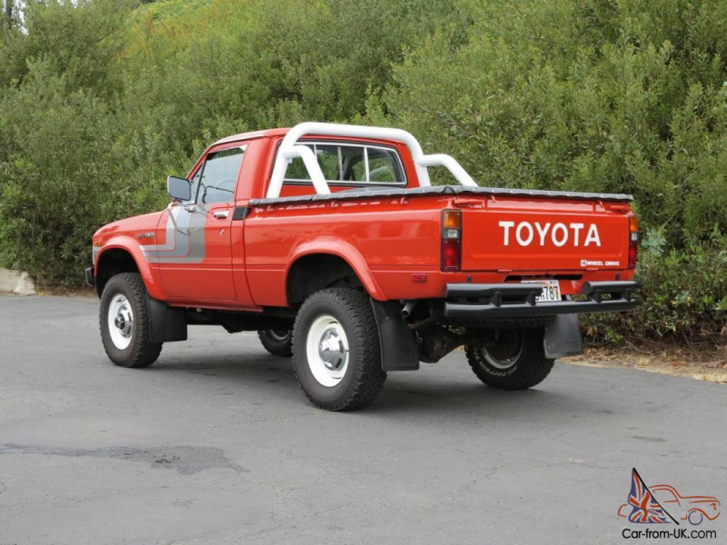 1980 TOYOTA 4WD SPORT TRUCK - 49K Original Miles, Original Paint ...