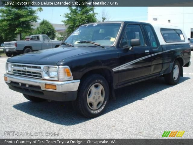 1992 Toyota Pickup Deluxe Extended Cab in Silver Metallic. Click to ...