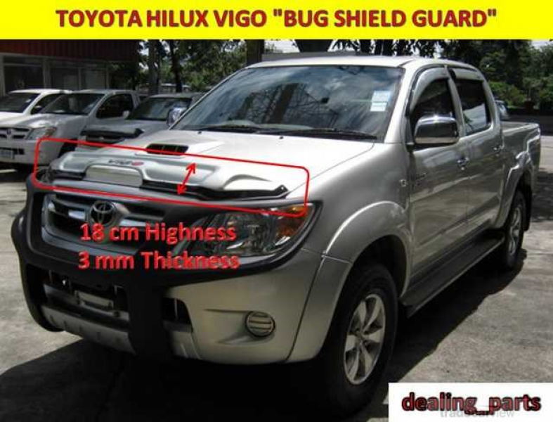 TOYOTA HILUX VIGO SR5 MK6 BUG SHIELDS GUARD 2004-2011 / US$49 ...