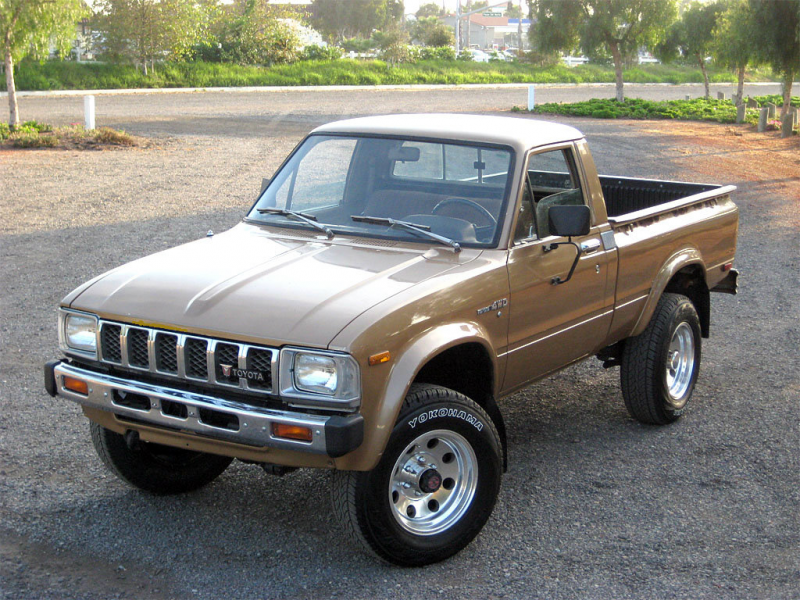 1983 toyota pickup truck 4wd hilux 22r short bed toyota hilux 4x4 four ...