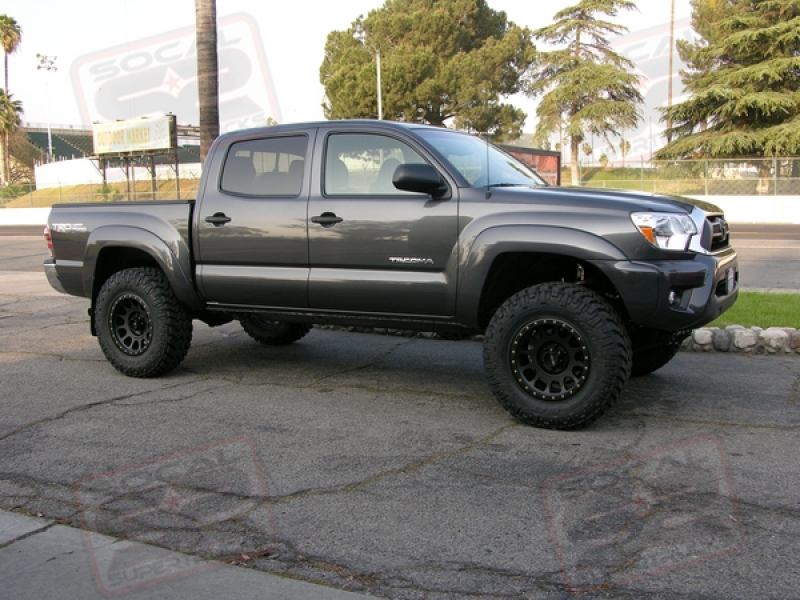 2012 Toyota Tacoma Lifted 4x4 Method NV 305 17x8.5 Black Wheels ...