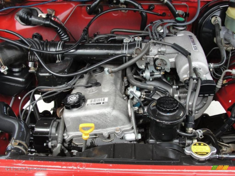 1995 Toyota Tacoma Extended Cab 4x4 2.7 Liter DOHC 16-Valve 4 Cylinder ...