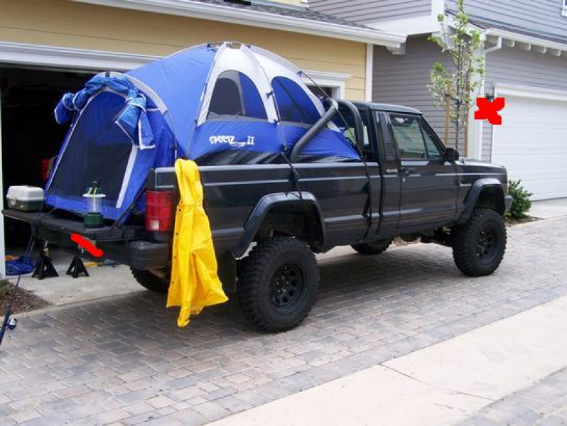 Homemade Truck Bed Canopy