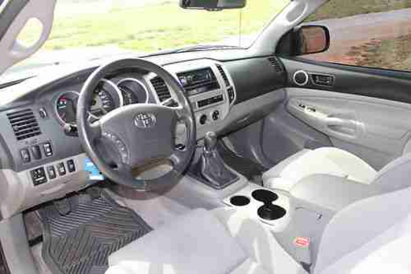 2010 Toyota Tacoma Access Cab V6 6spd Manual Trd Sport Sr5 Black on ...