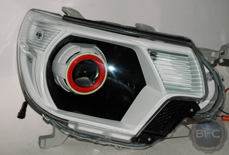 2014 Toyota Tacoma HID Projector Conversion Headlight Package White