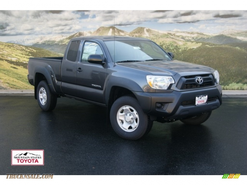 2012 Toyota Tacoma Access Cab 4x4 in Magnetic Gray Mica photo #5 ...
