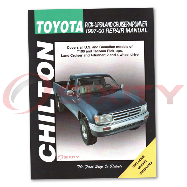 Details about Toyota Tacoma Chilton Repair Manual Pre Runner Limited ...