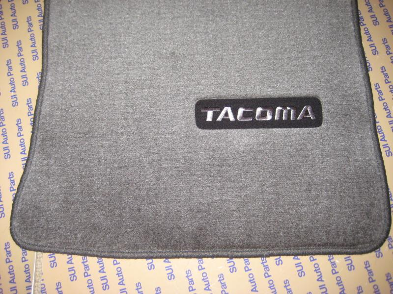 Details about Toyota Tacoma Floor Mats Light Gray Color NEW Genuine ...