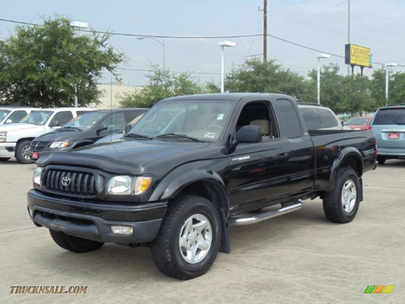 2004 Toyota Tacoma V6 TRD Xtracab 4x4 in Black Sand Pearl - 432351