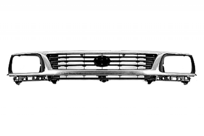 Replace® - Grille (Chrome/Black)
