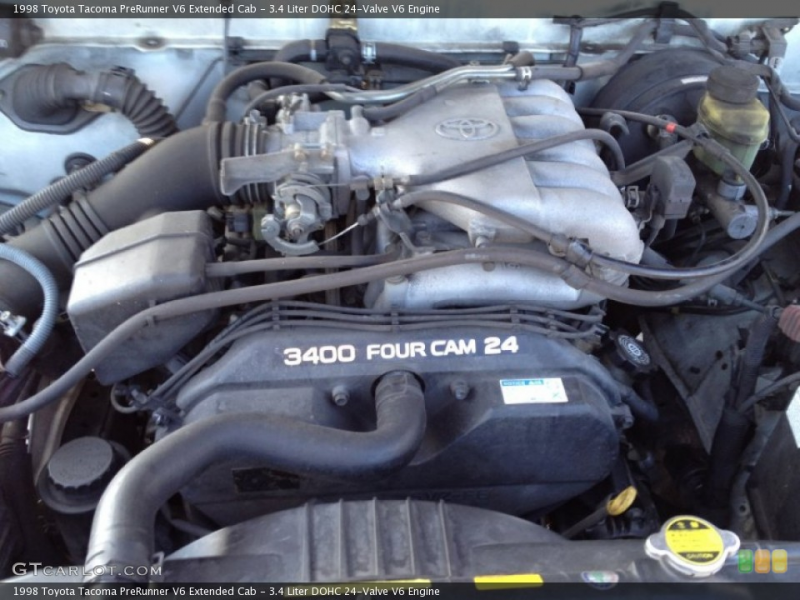 Liter DOHC 24-Valve V6 Engine on the 1998 Toyota Tacoma PreRunner ...
