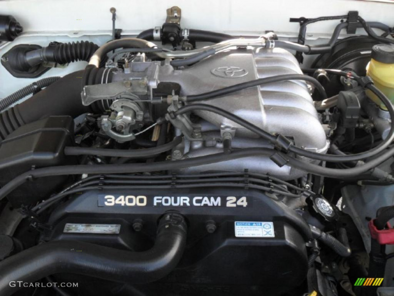 2000 Toyota Tacoma V6 PreRunner Extended Cab 3.4 Liter DOHC 24-Valve ...