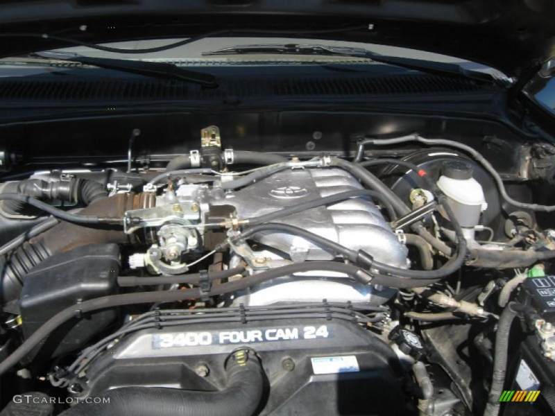 2002 Toyota Tacoma V6 PreRunner TRD Double Cab 3.4 Liter DOHC 24-Valve ...