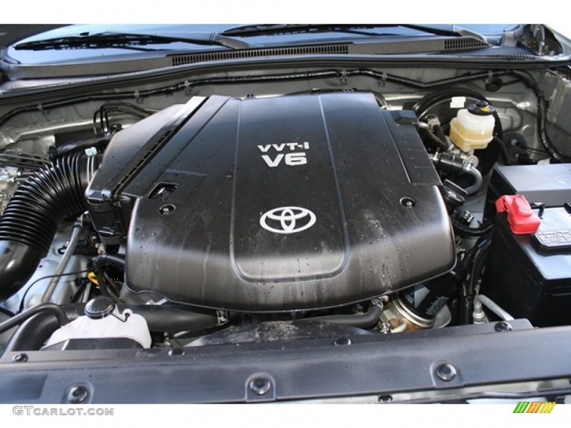 2010 Toyota Tacoma V6 SR5 TRD Sport Double Cab 4x4 Engine Photos