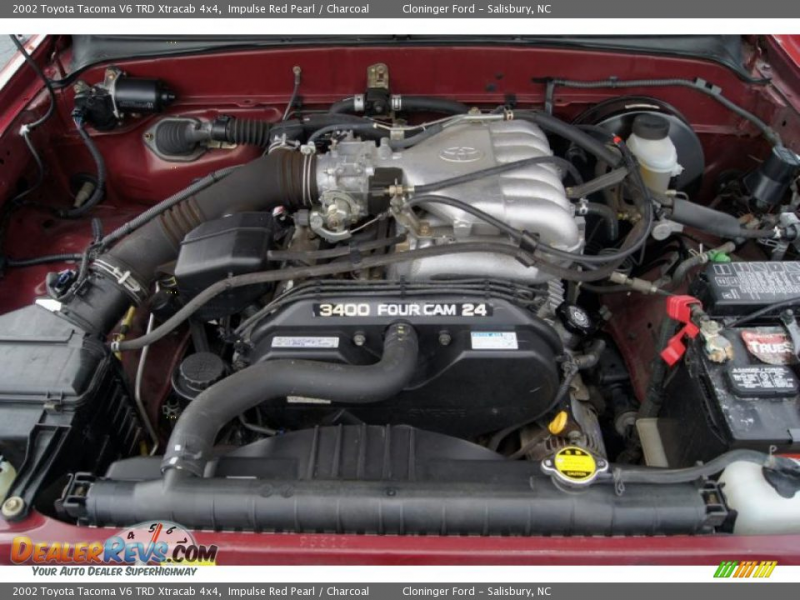 Toyota Tacoma V6 TRD Xtracab 4x4 3.4 Liter DOHC 24-Valve V6 Engine ...